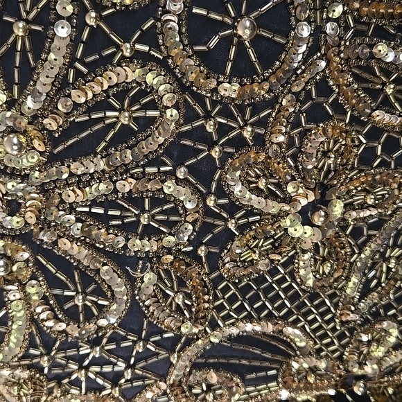 Vintage Gold Embellished Jacket - Picture 4 of 5